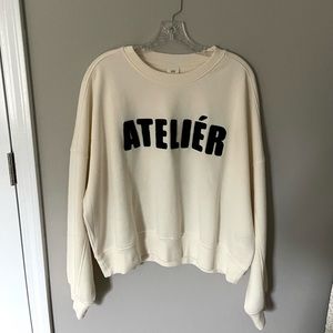 Rare H&M Atelier Crewneck Sweatshirt Size L